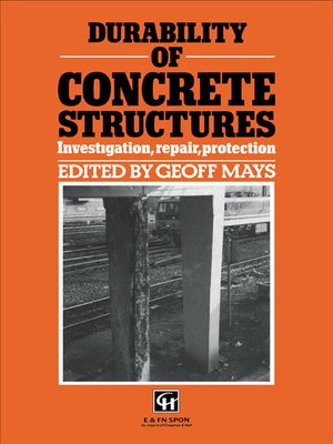 cover image of Durability of Concrete Structures